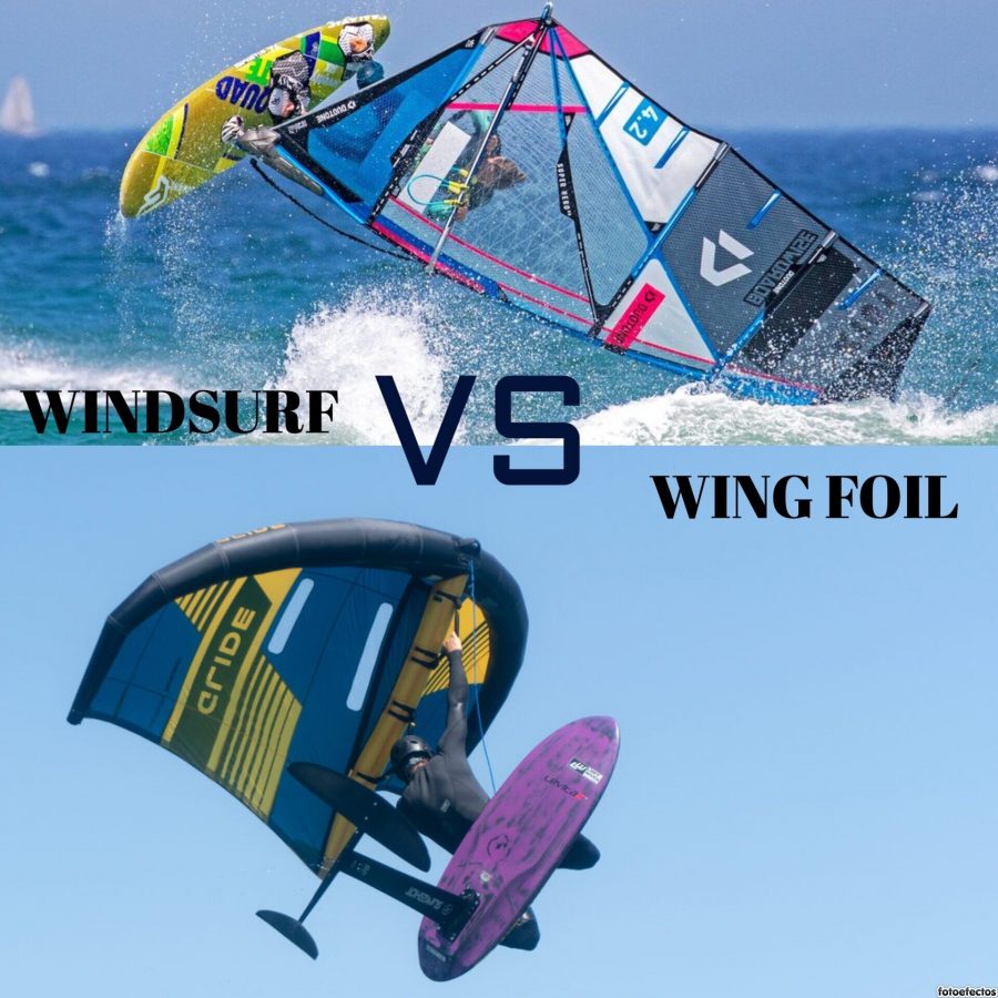 Windsurf vs Wing foil: cuál es más fácil?